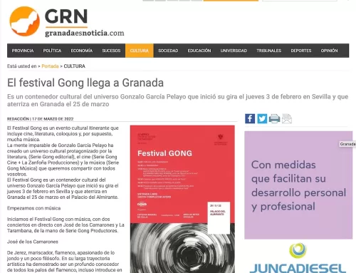 El festival Gong llega a Granada