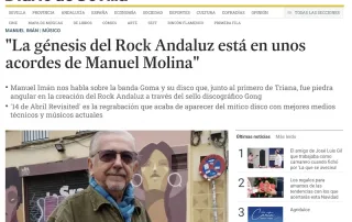 Entrevista a Manuel Iman por el Diario de Sevilla